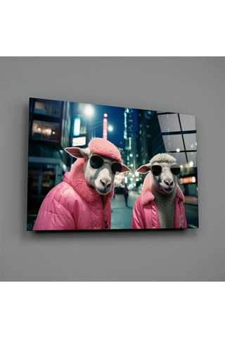 Tableau en verre trempé Friends of Shaun