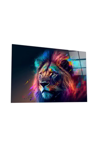 Tableau en verre trempé Nobility of the Lion 