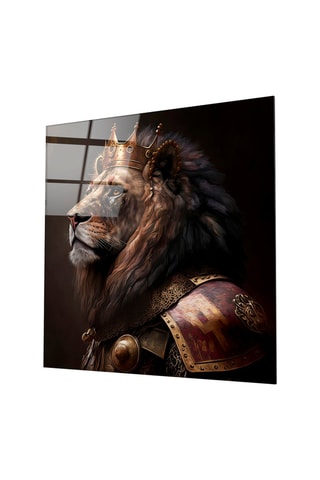 Tableau en verre trempé Lion King 
