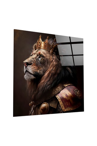 Tableau en verre trempé Lion King 