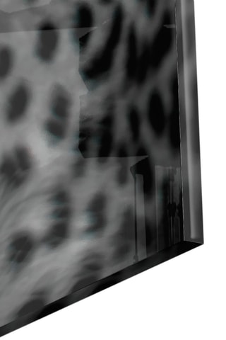 Tableau en verre trempé Leopar 