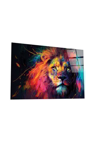 Tableau en verre trempé Nobility of the Lion 