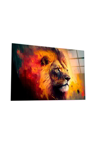 Tableau en verre trempé Nobility of the Lion 