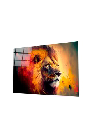 Tableau en verre trempé Nobility of the Lion 
