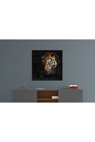 Tableau en verre trempé Tiger 