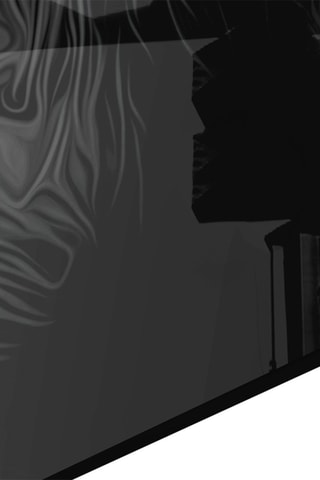 Tableau en verre trempé Wise Monkey 