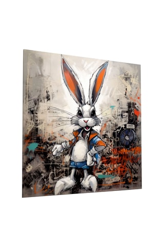 Tableau en verre trempé Rabbit