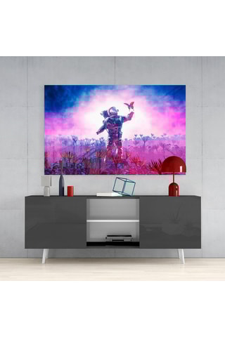 Tableau en verre trempé Land of Butterflies 