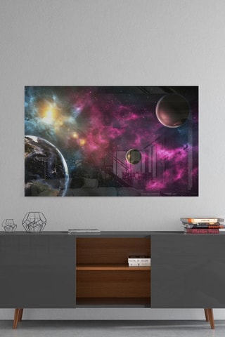 Tableau en verre trempé Espace