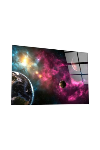 Tableau en verre trempé Espace