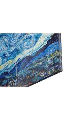 Tableau en verre trempé "La nuit étoilée" - Van Gogh - Reproduction