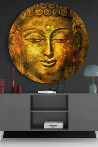 Tableau en verre trempé portrait Buddha