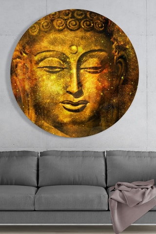 Tableau en verre trempé portrait Buddha
