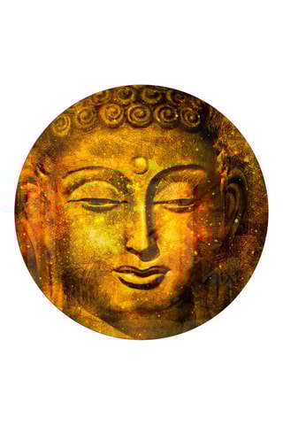 Tableau en verre trempé portrait Buddha