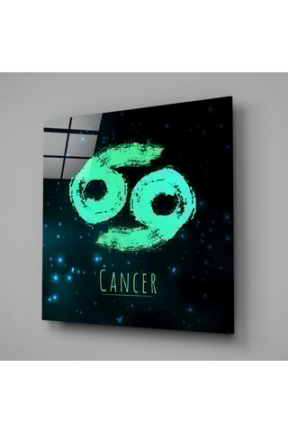 Glazen Wanddecoratie Horoscopes - Kreeft