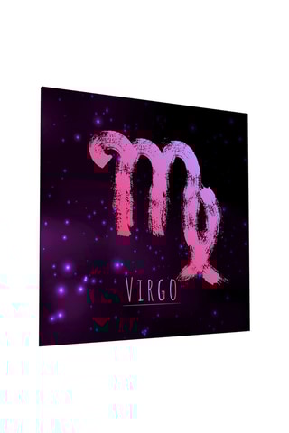 Glazen Wanddecoratie Horoscopes - Maagd