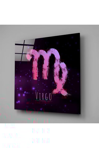 Glazen Wanddecoratie Horoscopes - Maagd