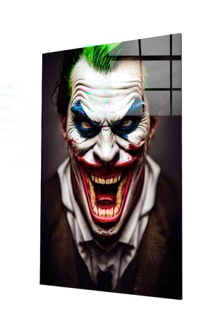 Tableau en verre trempé Joker DC Comics