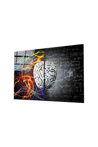 Tableau en verre trempé Brain 