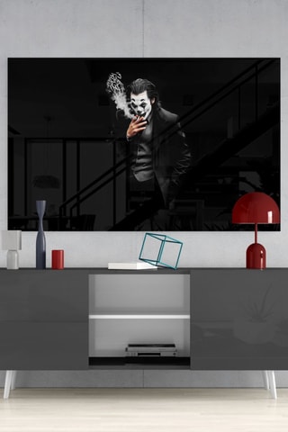 Tableau en verre trempé Joker DC Comics 