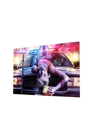 Tableau en verre trempé Harley Quinn DC Comics 