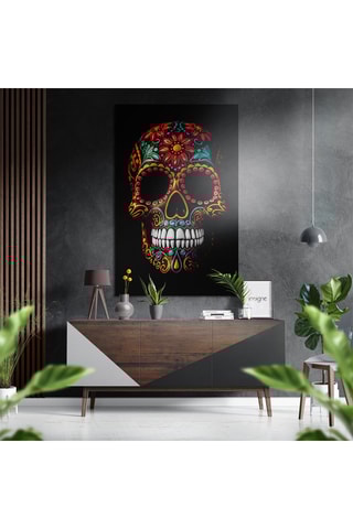 Tableau Skull in Colors 