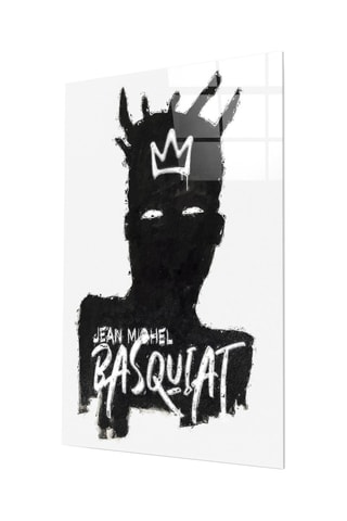 Tableau en verre trempé Style of Jean-Michel Basquiat