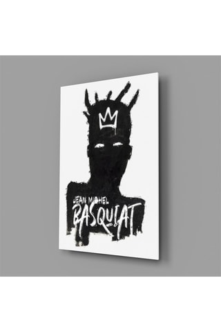 Tableau en verre trempé Style of Jean-Michel Basquiat