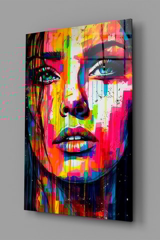 Tableau en verre trempé Beauty 