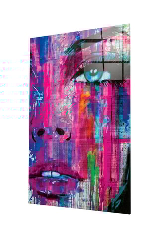 Tableau en verre trempé Woman Eye 