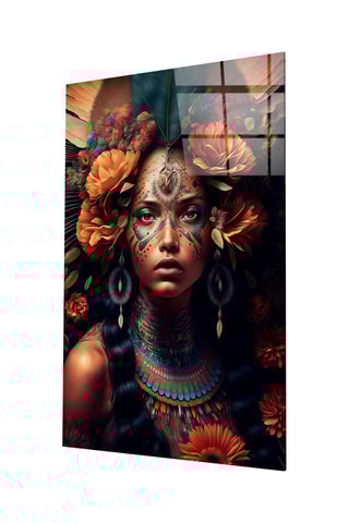 Tableau en verre trempé Beauty of the Clan 