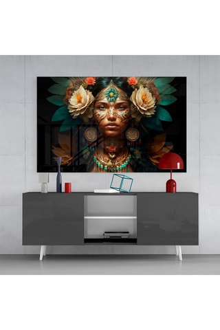 Tableau en verre trempé Beauty of the Clan 