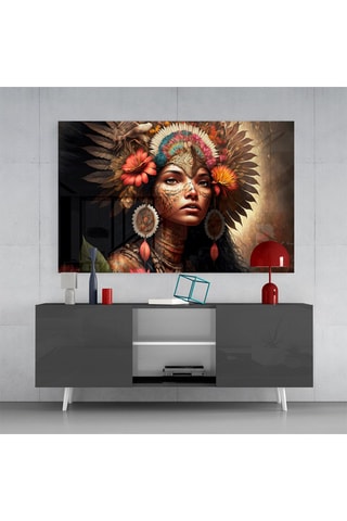 Tableau en verre trempé Beauty of the Clan 