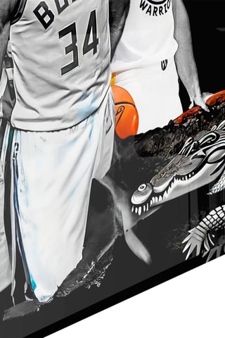 Tableau en verre trempé Joueurs NBA All-Star
