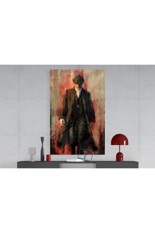 Tableau en verre trempé Peaky Blinders - Thomas Shelby