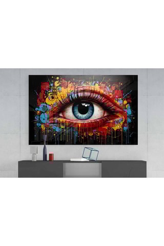 Tableau en verre trempé The Eye