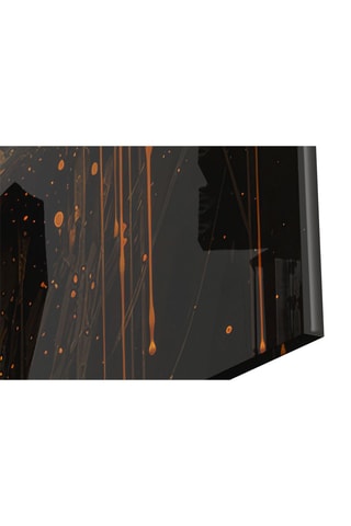 Tableau en verre trempé Golden Melt