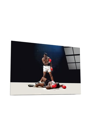 Tableau en verre trempé Muhammad Ali 