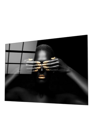 Tableau en verre trempé Woman