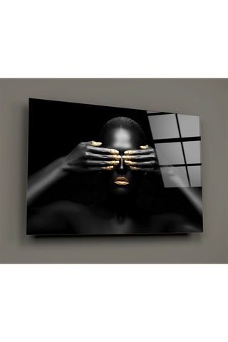 Tableau en verre trempé Woman