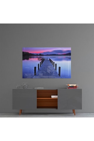 Tableau en verre trempé Dock 