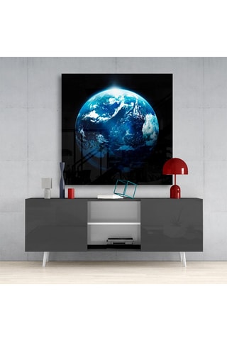 Tableau en verre trempé World 