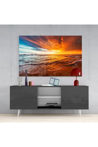 Tableau en verre trempé Sunset 