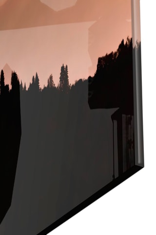 Tableau en verre trempé Mountains 