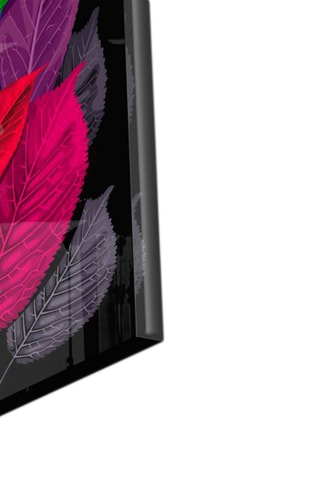 Tableau en verre trempé Colorful Leaves 