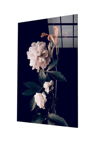 Tableau en verre trempé White Rose 