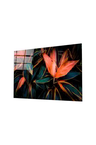 Tableau en verre trempé Flower 