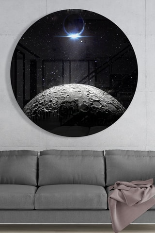 Tableau en verre trempé Espace