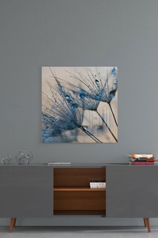 Tableau en verre trempé Fleurs