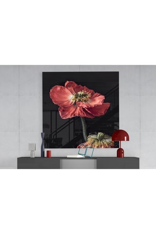 Tableau en verre trempé Flower 
